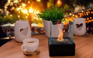 Vrijstaande Smart biohaard, zwart structuur mat